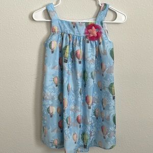 Pastourelle by Pippa & Julie light blue girls dress sz 6X